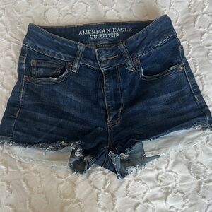 American Eagle Outfitters High Rise Jean Shorts